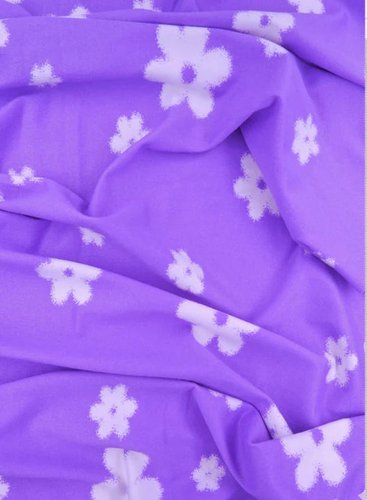 Lily Twirl Dress in Multiple Daisies Prints