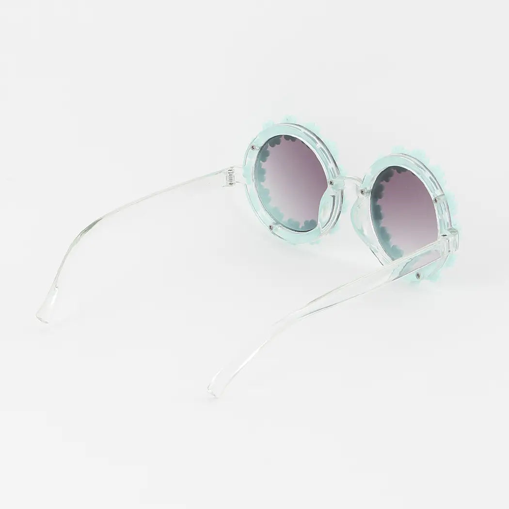 Kids Bright Flowers Sunglasses