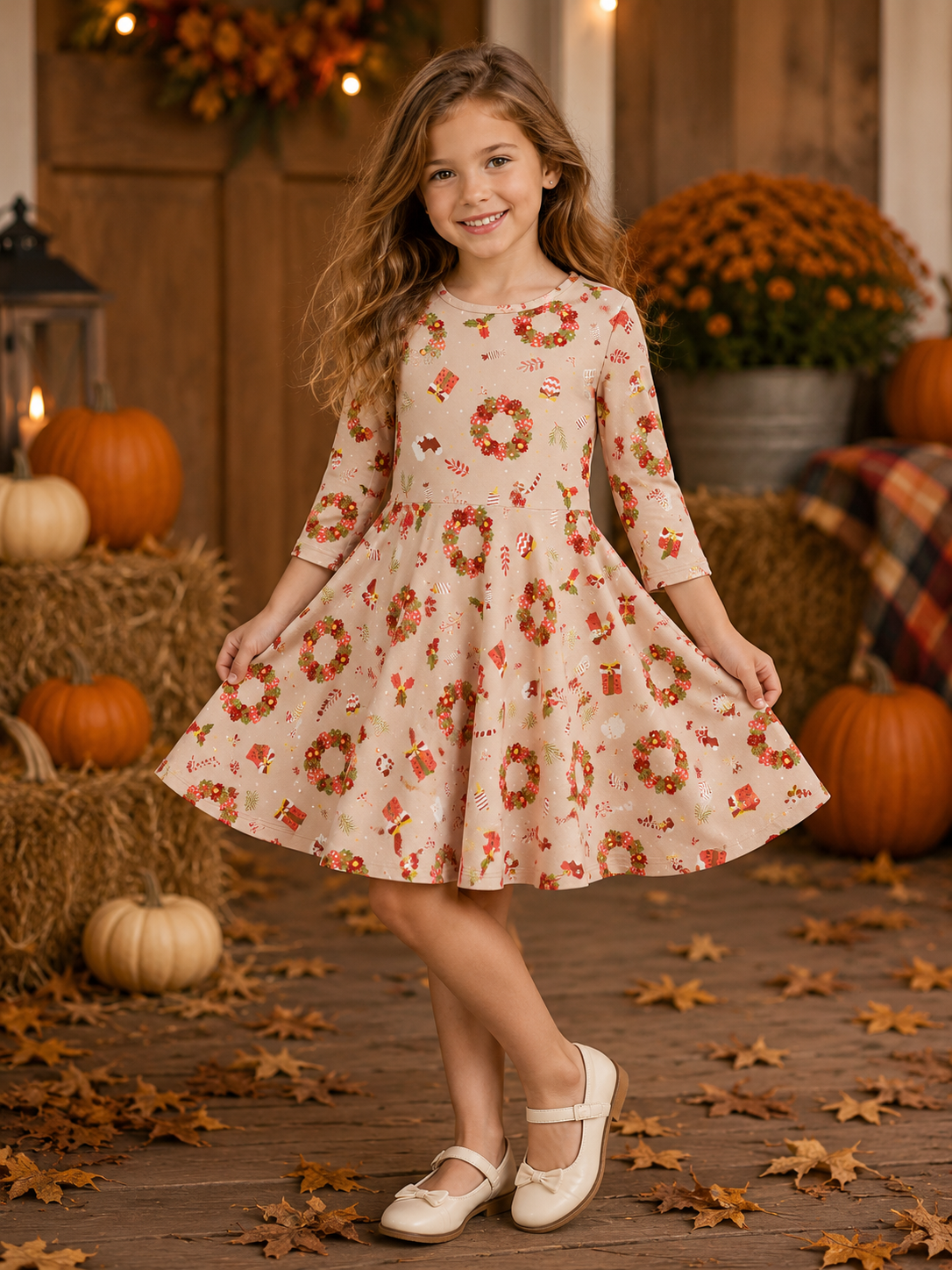 Fall Twirl Dress