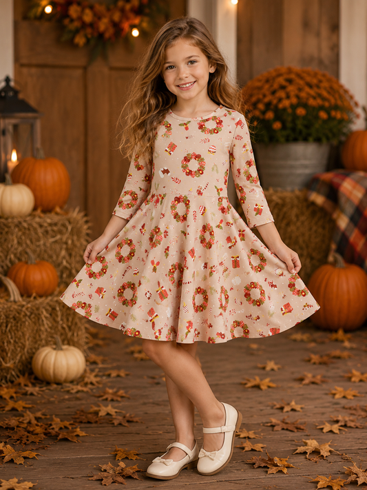 Fall Twirl Dress