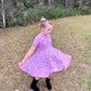 Rainbow Unicorns Twirl Dress