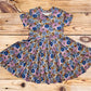 Twirl Dress in Multicolor Floral