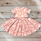 Pink Ghosts Twirl Dress