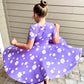 Lily Twirl Dress in Vintage Daisies