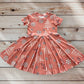 Christmas Candy Cane Twirl Dress