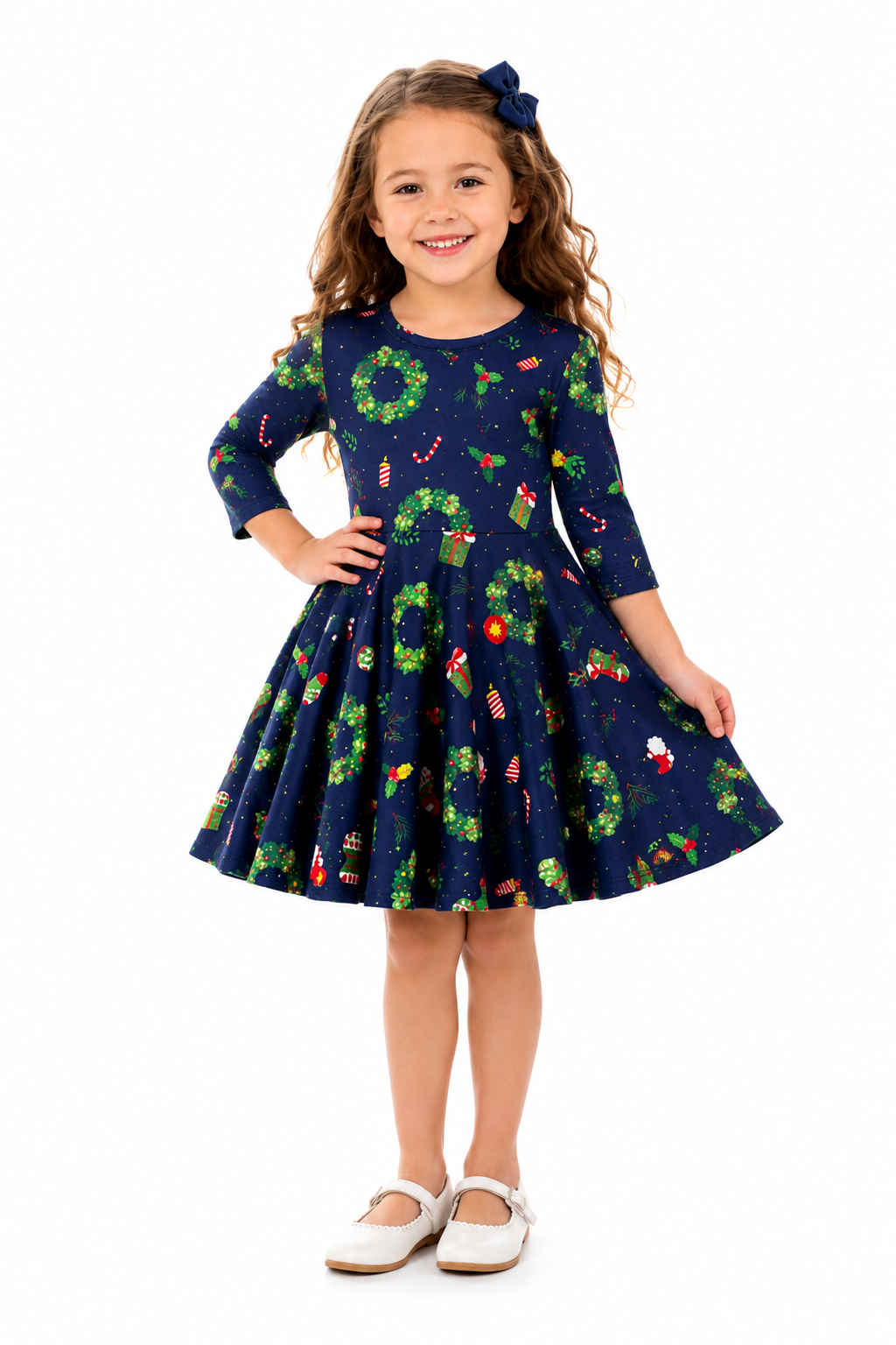 Christmas Eve Twirl Dress
