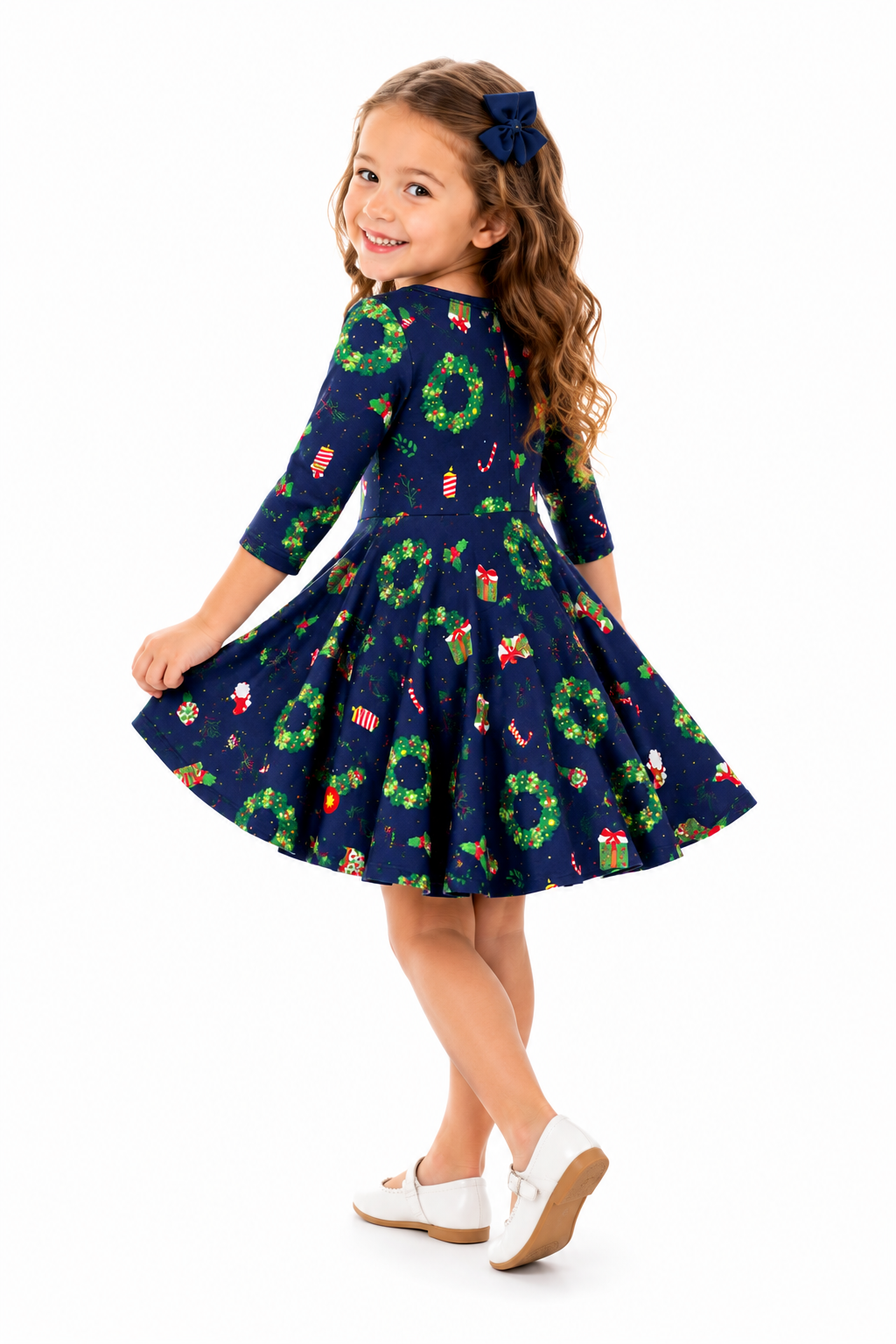 Christmas Eve Twirl Dress