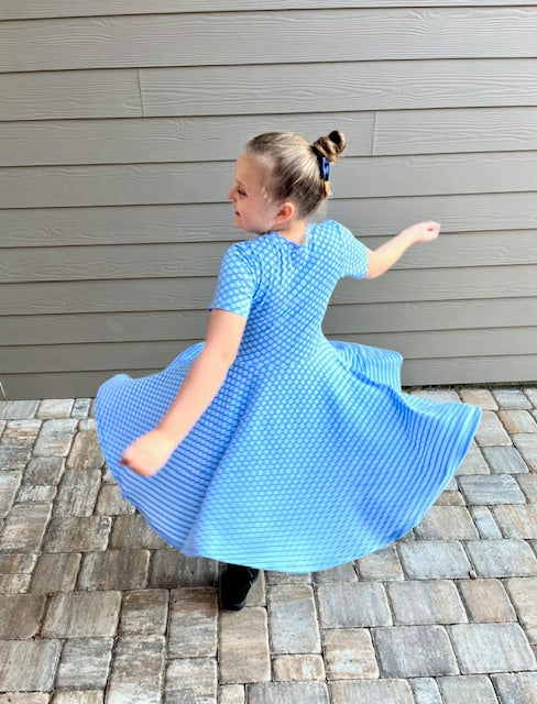 Lily Twirl Dress in Multiple Floral Prints